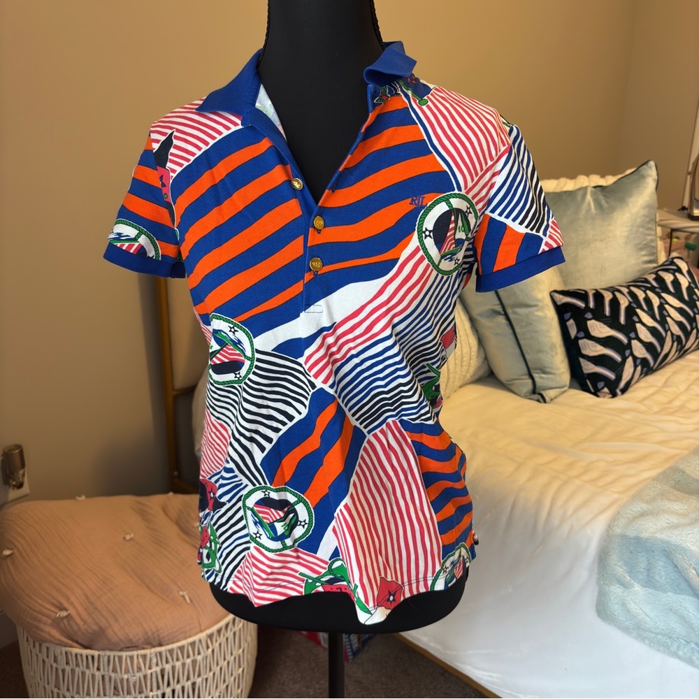 Ralph Lauren Black Label Multicolor Polo Shirt